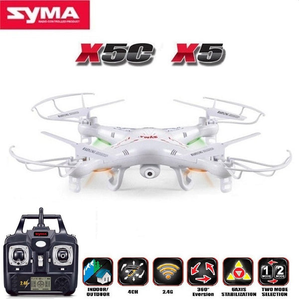 RC Drone 6-Axis Remote Control Helicopter Quadcopter With 2MP HD Camera
