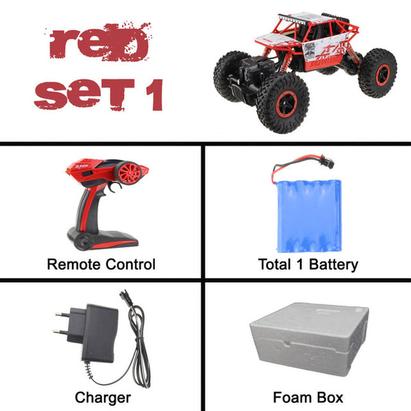 Lynrc RC Car 4WD 2.4GHz Rock Crawlers Remote Control Car