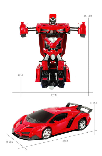 Transformation Robots Remote Control Deformation Car