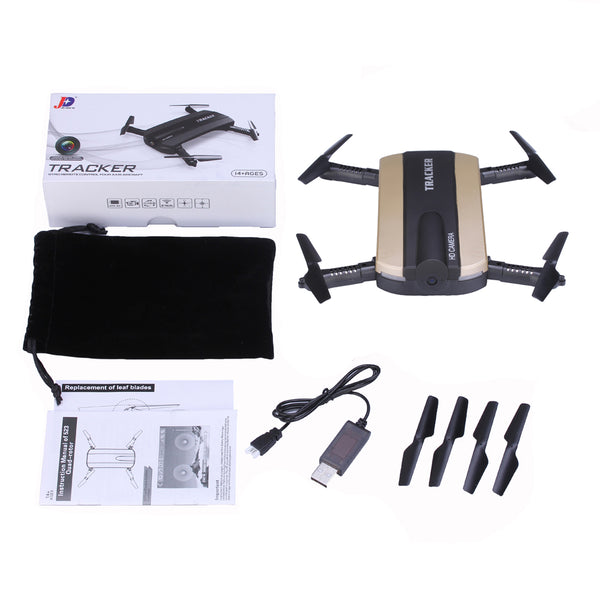 Selfie Drone JXD 523W  JXD 523 Tracker Foldable Mini Rc Drone with Wifi FPV Camera