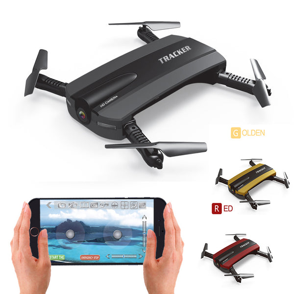 Selfie Drone JXD 523W  JXD 523 Tracker Foldable Mini Rc Drone with Wifi FPV Camera