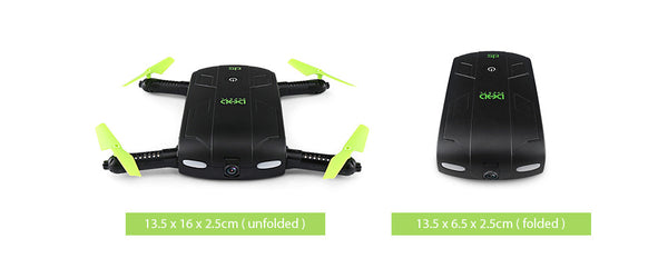 Selfie Drone With Wifi FPV HD Camera Foldable Pocket RC Drones