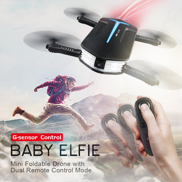 JJRC BABY ELFIE RC Selfie Drone with HD FPV Quadcopter Mini Pocket Foldable RC Drones