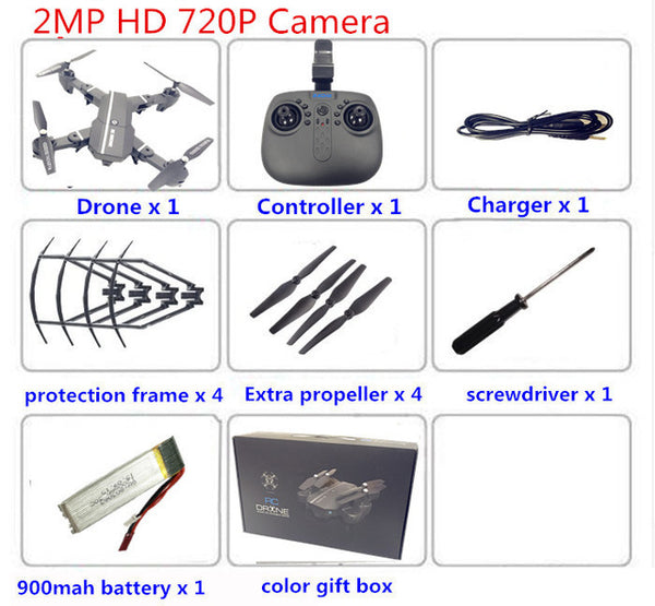 8807w Selfie Drone MiNi Foldable Drone with HD Camera Drones with Camera