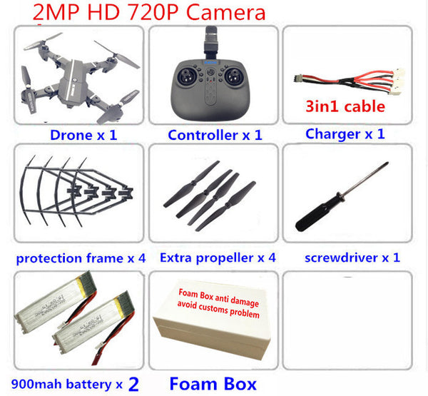 8807w Selfie Drone MiNi Foldable Drone with HD Camera Drones with Camera