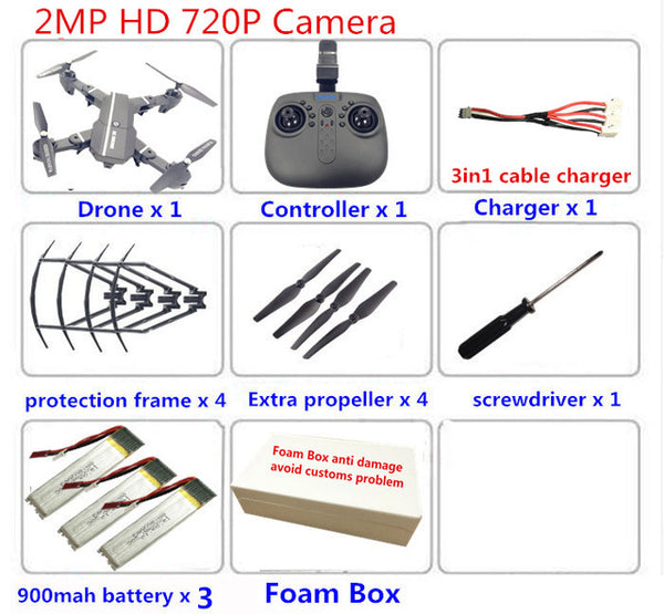 8807w Selfie Drone MiNi Foldable Drone with HD Camera Drones with Camera